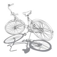 190x189 Retro Cruiser Bike Project Ideas In Drawings, Line Art, Art