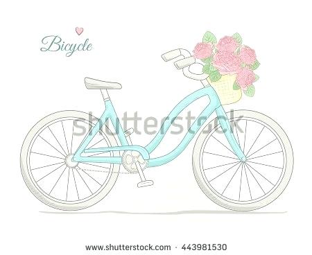 450x368 Blue Cruiser Bike With Basket