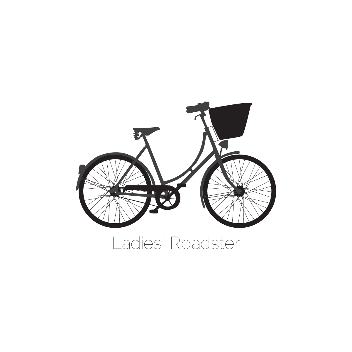 1200x1200 Bicycle Silhouette Illustrations Legendary Fish