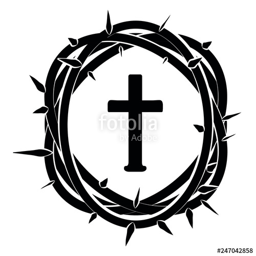 500x500 Cruz Coroa De Espinhos Stock Image And Royalty Free Vector