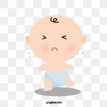 360x360 Free Download Crying In The Little Baby Avatar Vector Png Images