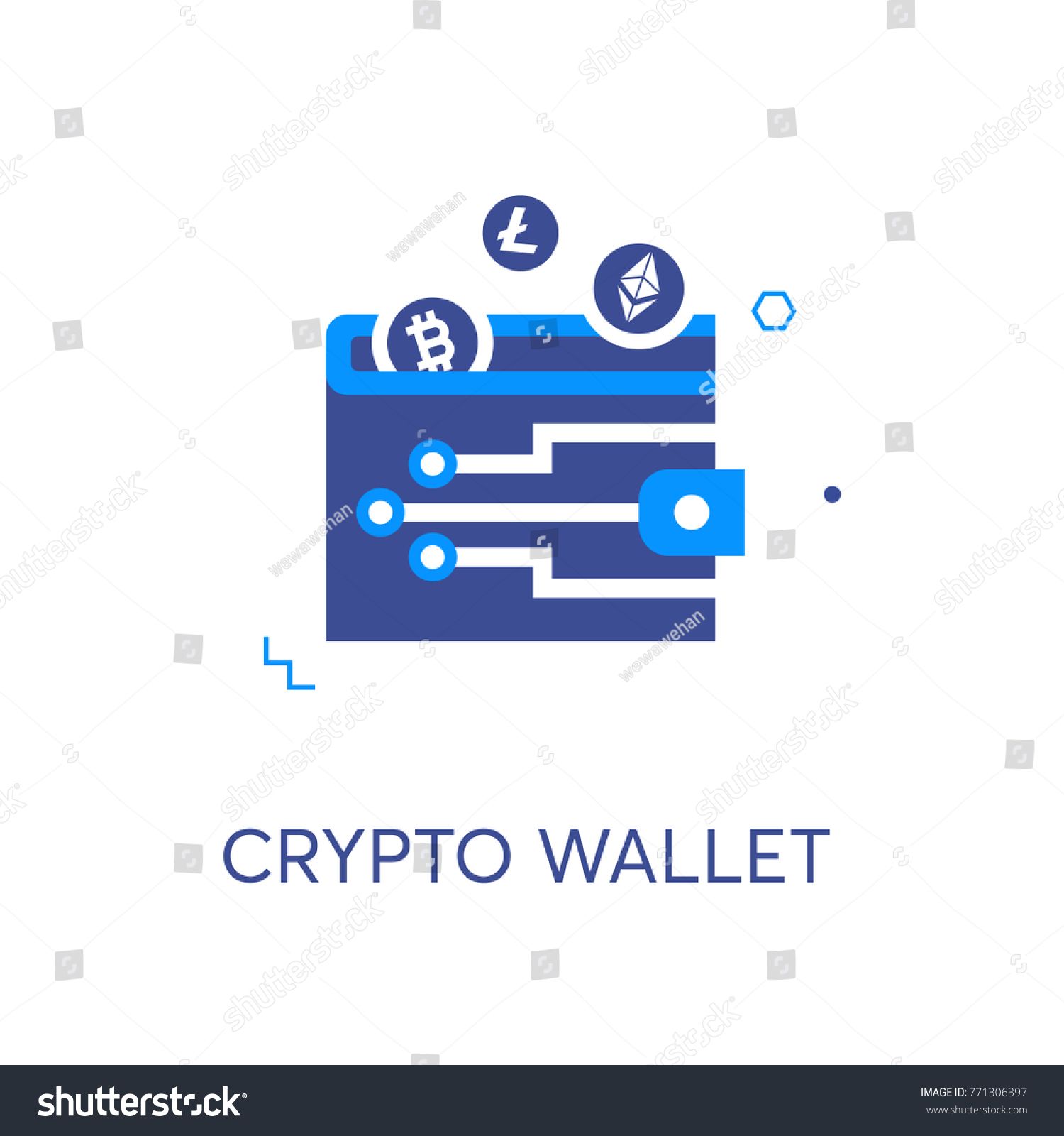1500x1600 Crypto Wallet Vector Iconwallet Crypto Icon Vector Infographic