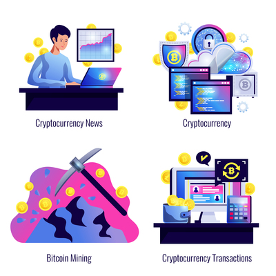 400x400 Page Crypto On Curated Vector Illustrations, Stock Royalty Free