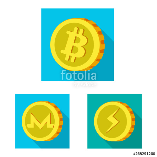 500x500 Vector Design Of Cryptocurrency And Coin Symbol Collection