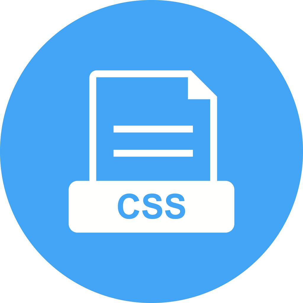 Css Flat Round Icon 1024x1024 Css Flat Round Icon