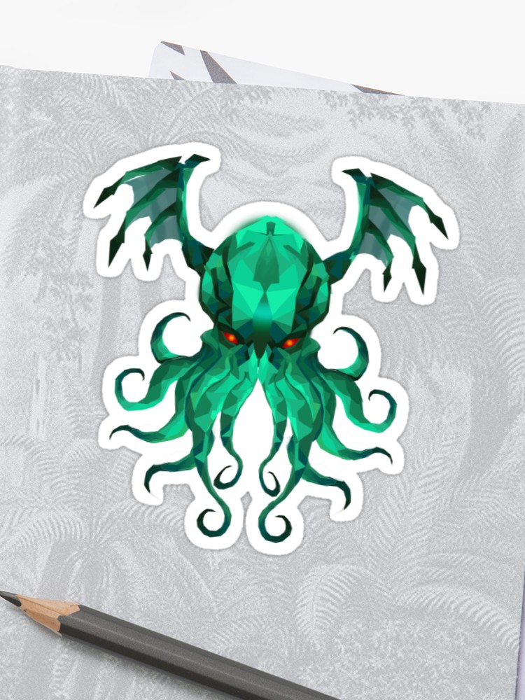 Cthulhu Vector Sticker 750x1000 Cthulhu Vector Sticker