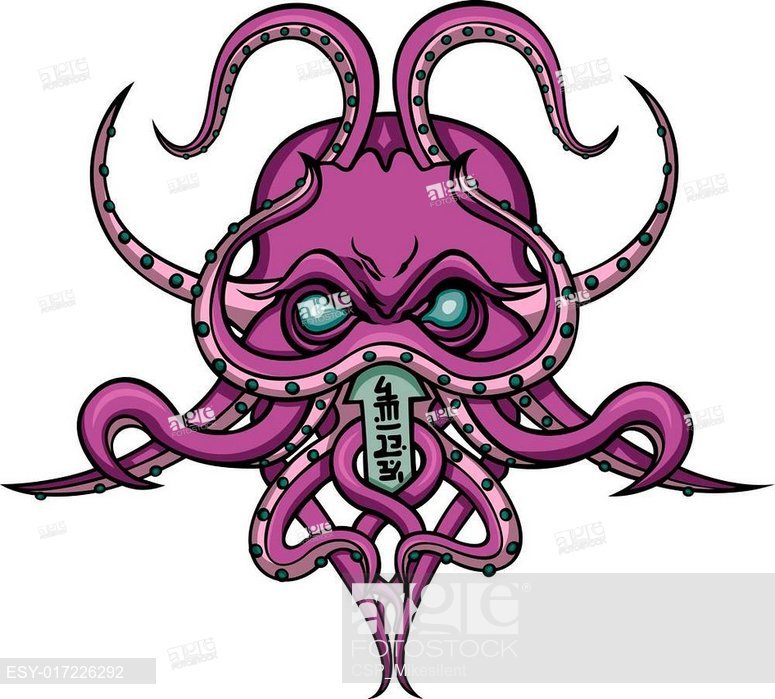 Cthulhu Horror Emblem, Stock Vector, Vector And Low Budget Royalty 775x699 Cthulhu Horror Emblem, Stock Vector, Vector And Low Budget Royalty
