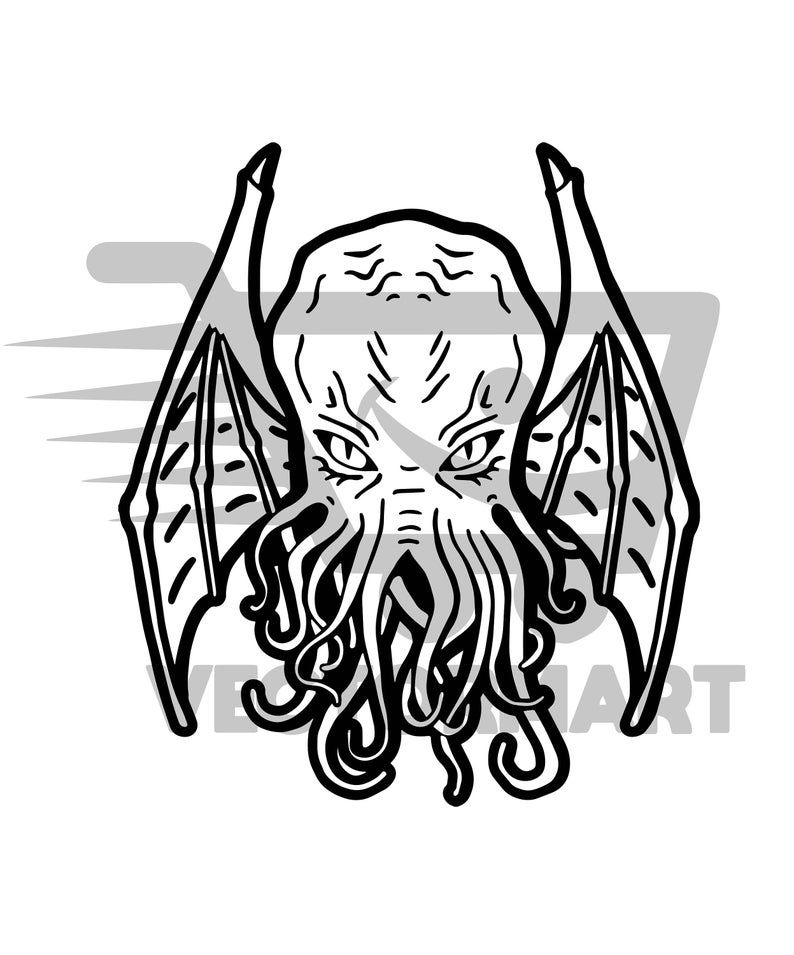 Cthulhu Pdf Vector Image Perfect For Cricut Etsy 794x955 Cthulhu Pdf Vector Image Perfect For Cricut Etsy