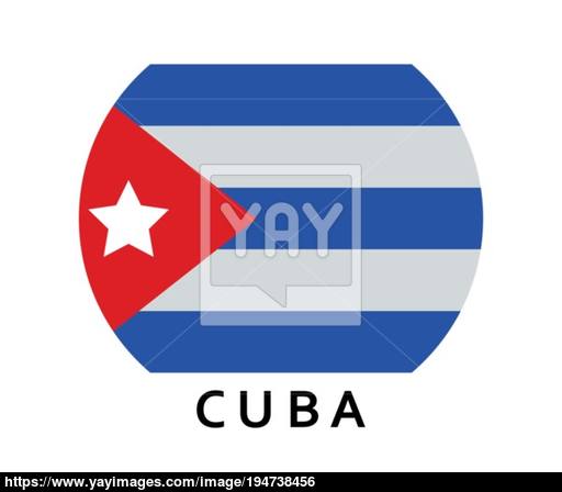 512x448 Cuba Flag Vector