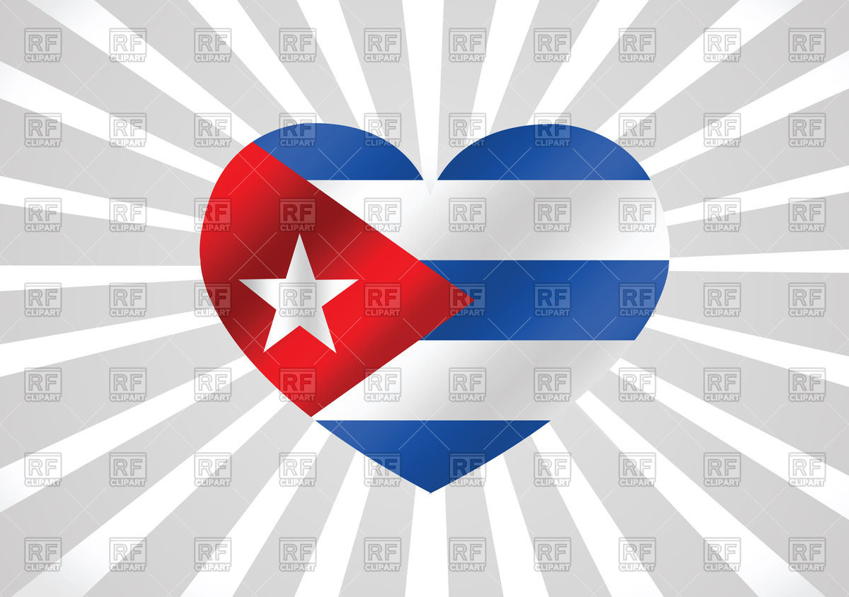 1200x844 Heart With Cuba Flag Vector Image Of Design Elements Tumdee