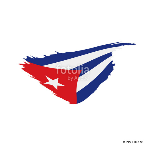 500x500 Cuba Flag, Vector Illustration Stock Image And Royalty Free