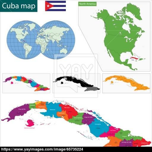 512x512 Cuba Map Vector