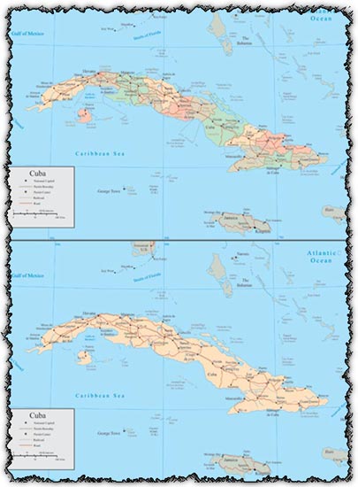405x550 Cuba Vector Maps