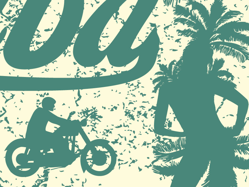 800x600 Cuba Retro Style Vector Art