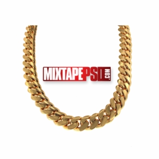 320x320 Cuban Link Chain Transparant