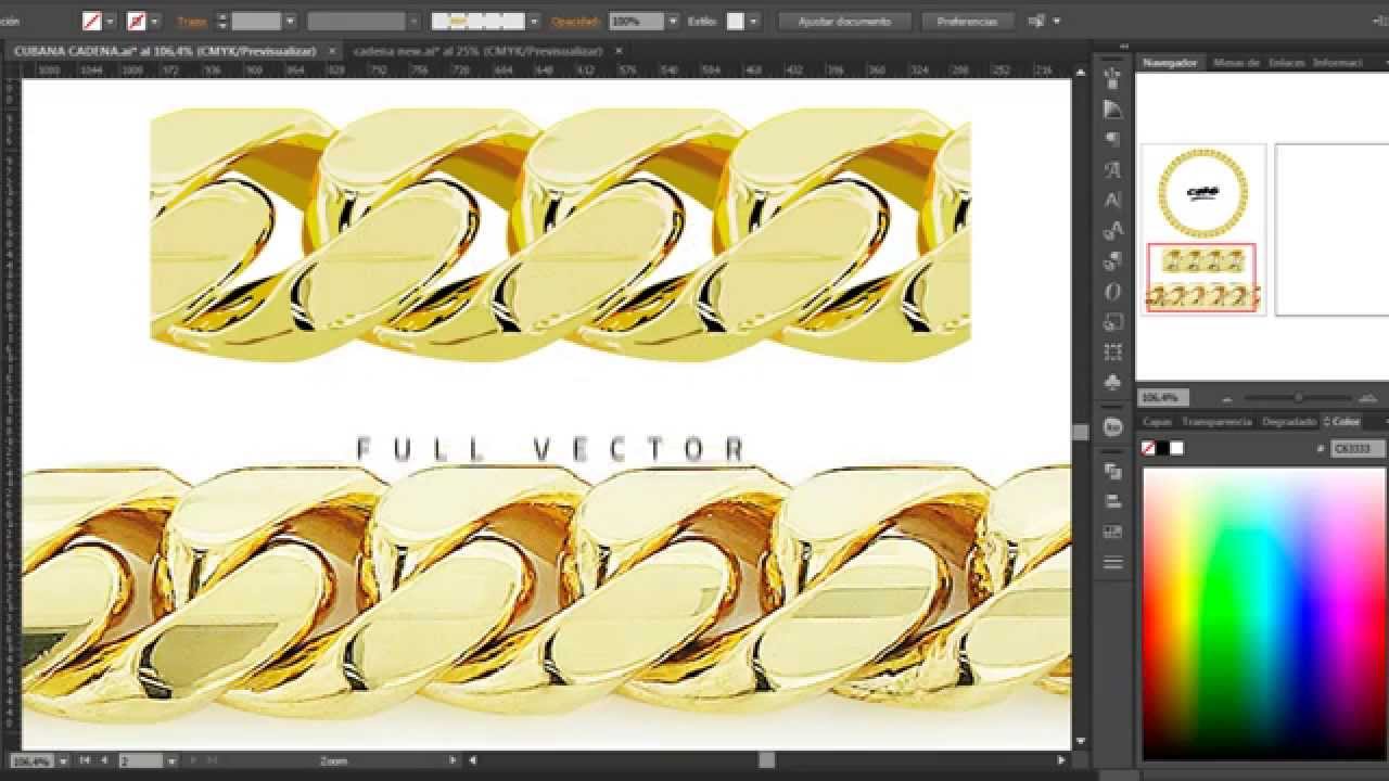 1280x720 Pattern And Brush Cuban Link Chain Free Crgdesign