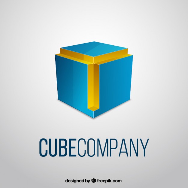 626x626 Cube Logo Vector Premium Download