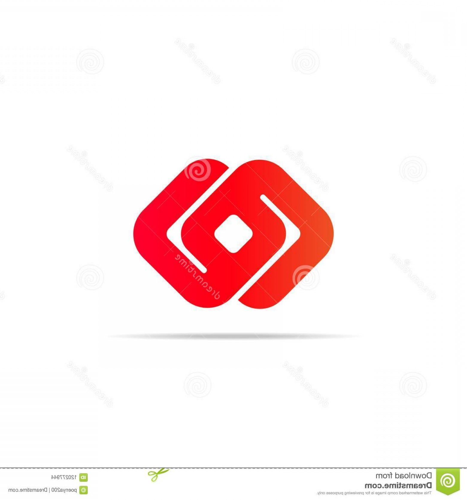 1560x1668 Abstract Infinity Chain Cube Logo Element Concept Gradient Color