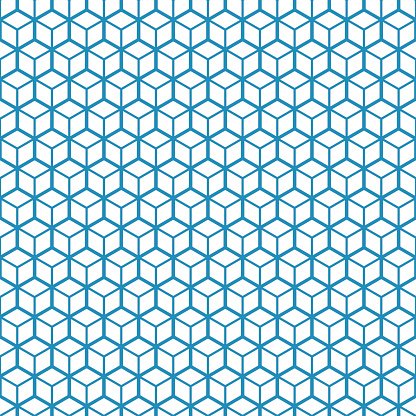 416x416 Cube Geometric Seamless Vector Premium Clipart