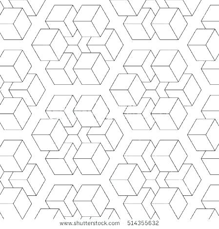 449x470 Dimensional Cube Template