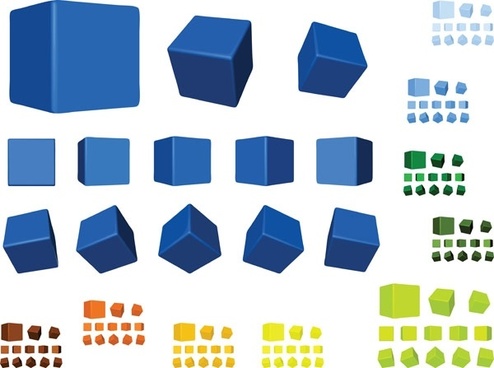 494x368 Cube Free Vector Download