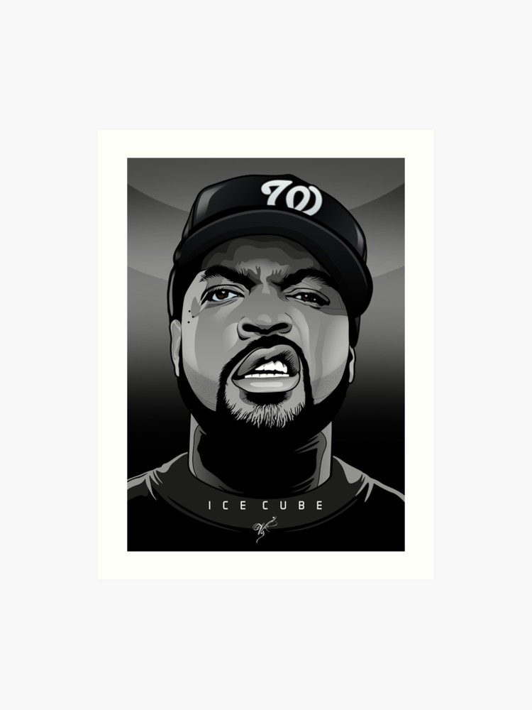 750x1000 Ice Cube Vector Portrait