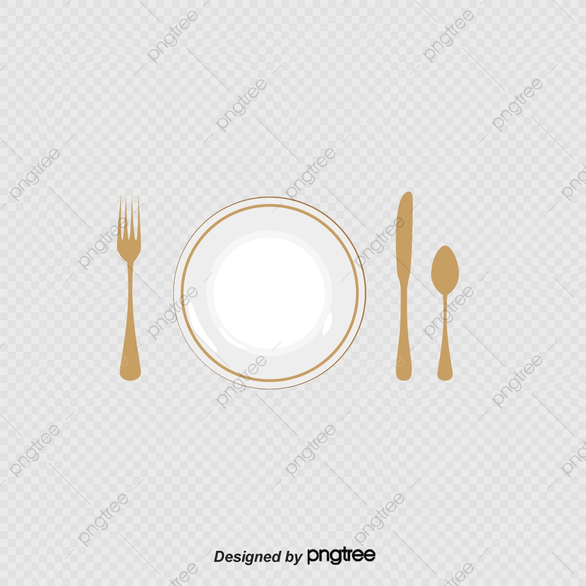 1200x1200 Vector Hand Painted Platos Cubiertos, Vector, Pintado A Mano