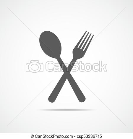 450x470 Tenedor, Cuchara, Vector, Illustration Icon