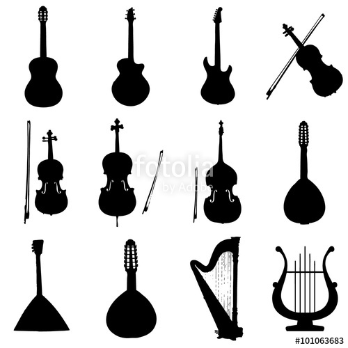500x500 Instrumentos De Cuerda Stock Image And Royalty Free Vector