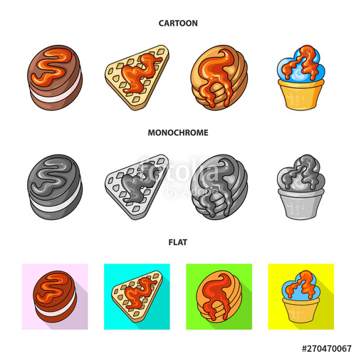 Vector Design Of Confectionery And Culinary Symbol Set 500x500 Vector Design Of Confectionery And Culinary Symbol Set