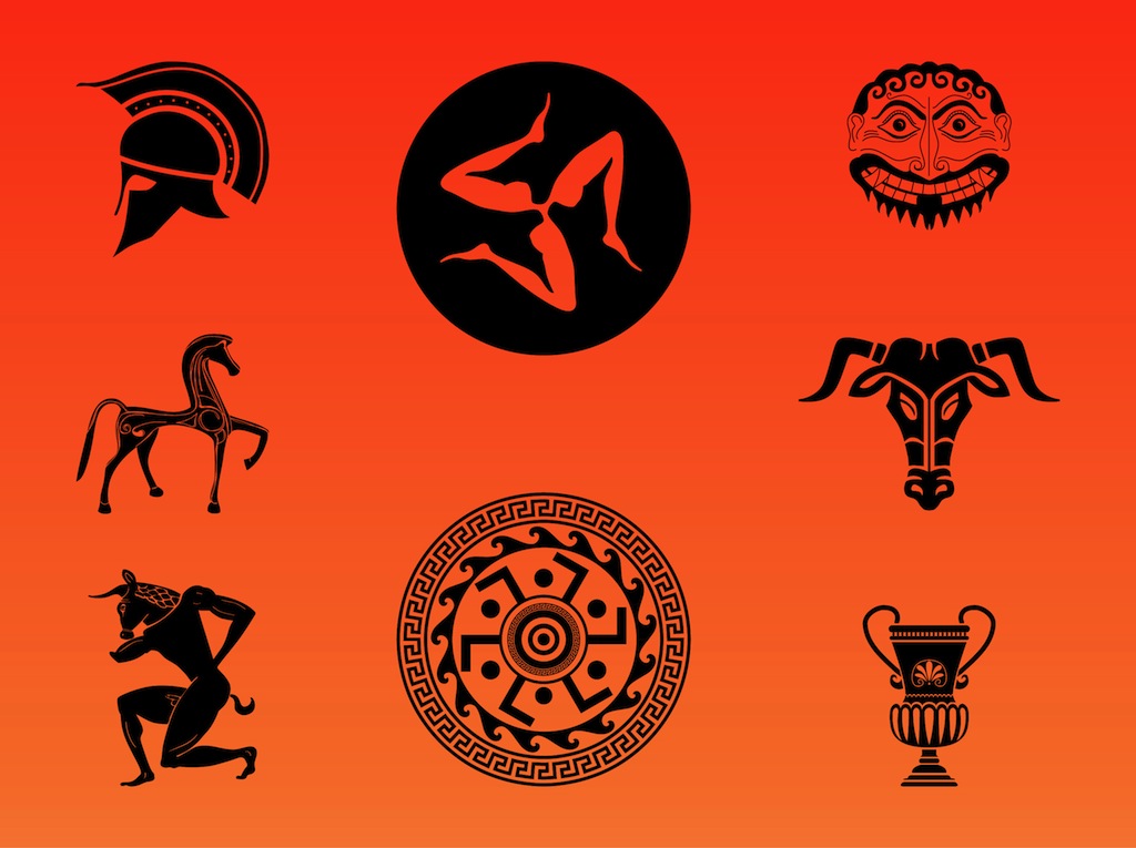 Greek Culture Vector Art Graphics 1024x765 Greek Culture Vector Art Graphics