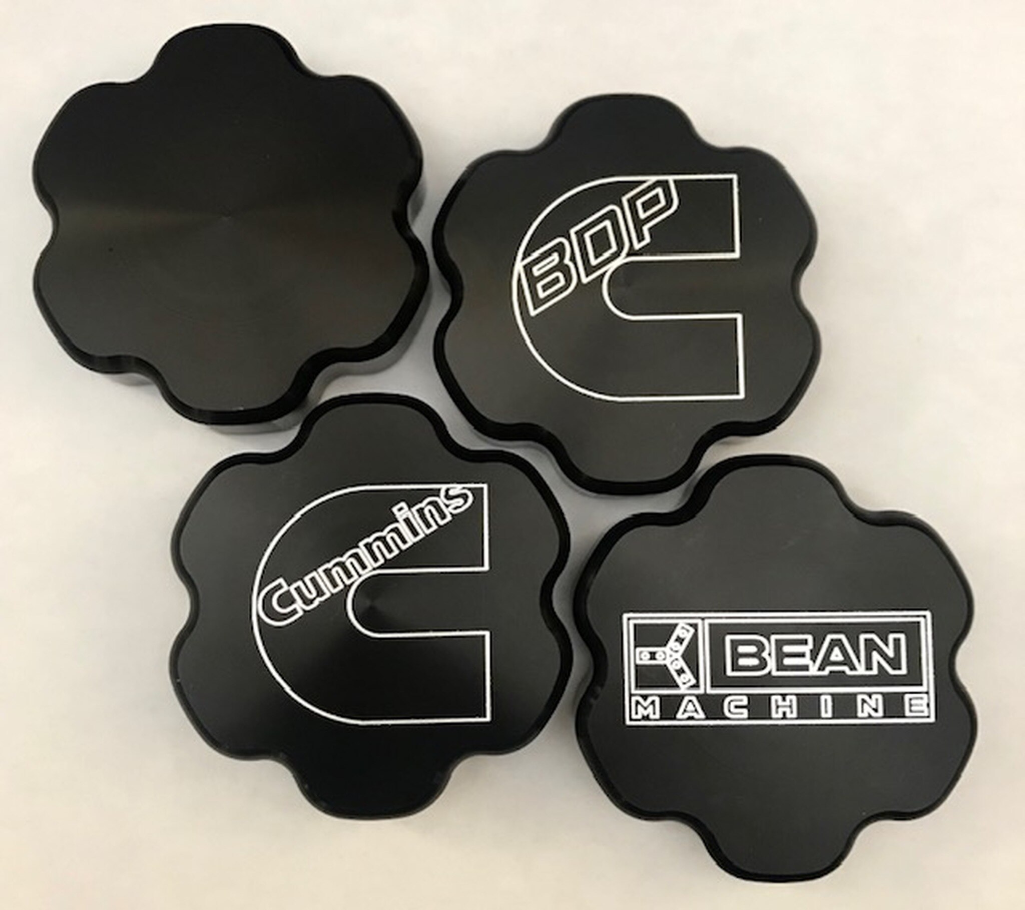 2048x1818 Bean Machine Present Cummins Billet Rounded Top Valve Cover W