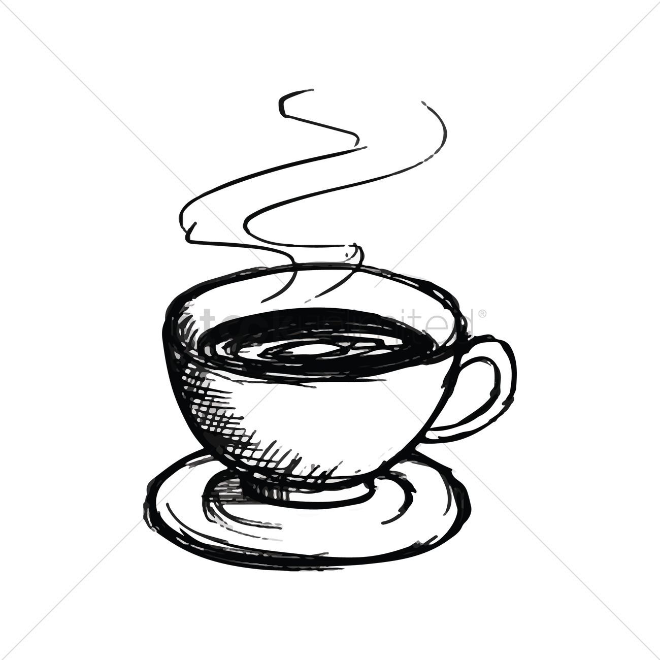 Cup Of Tea Vector Image 1300x1300 Cup Of Tea Vector Image