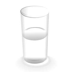 Cup Of Water Vector