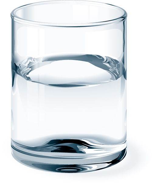 Glass Cup And Water Vector Material Free Download 500x611 Glass Cup And Water Vector Material Free Download