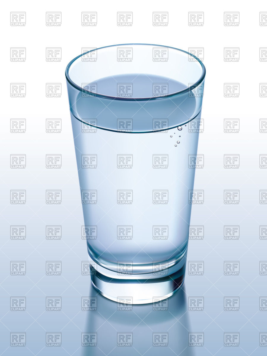 Glass Of Water Vector Image Of Objects Mylisa 900x1200 Glass Of Water Vector Image Of Objects Mylisa