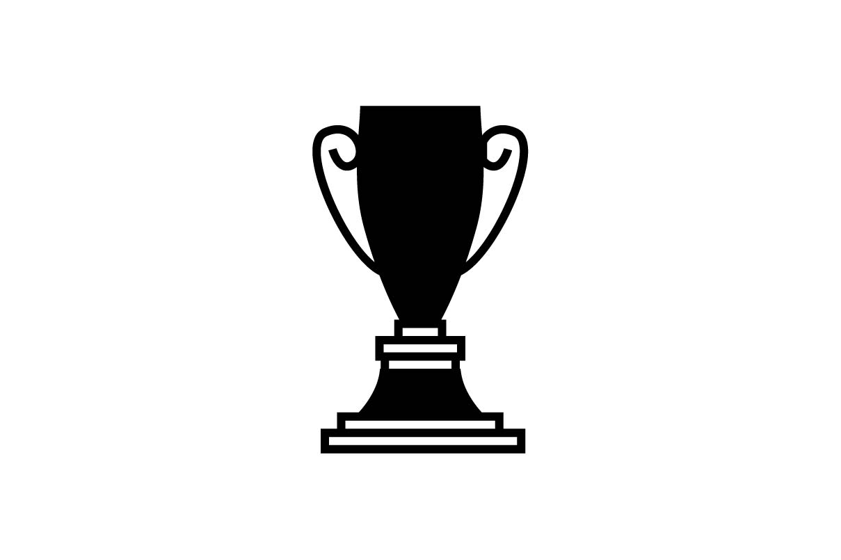 Trophy Cup Vector Flat Icon With Star On White Background Graphic 1209x805 Trophy Cup Vector Flat Icon With Star On White Background Graphic