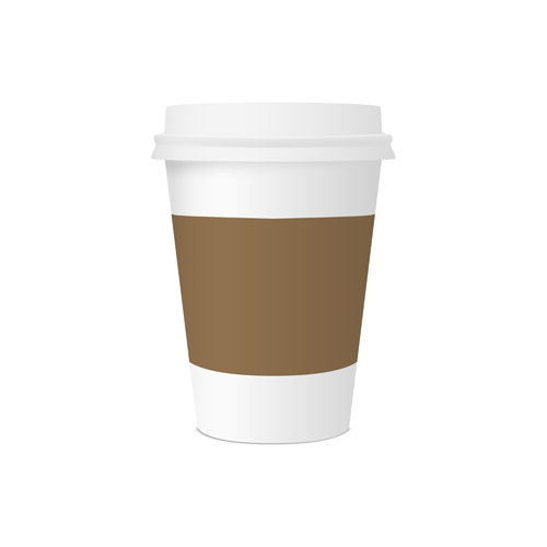 Brown Coffee Paper Cup Vector Graphics Free Download 500x500 Brown Coffee Paper Cup Vector Graphics Free Download