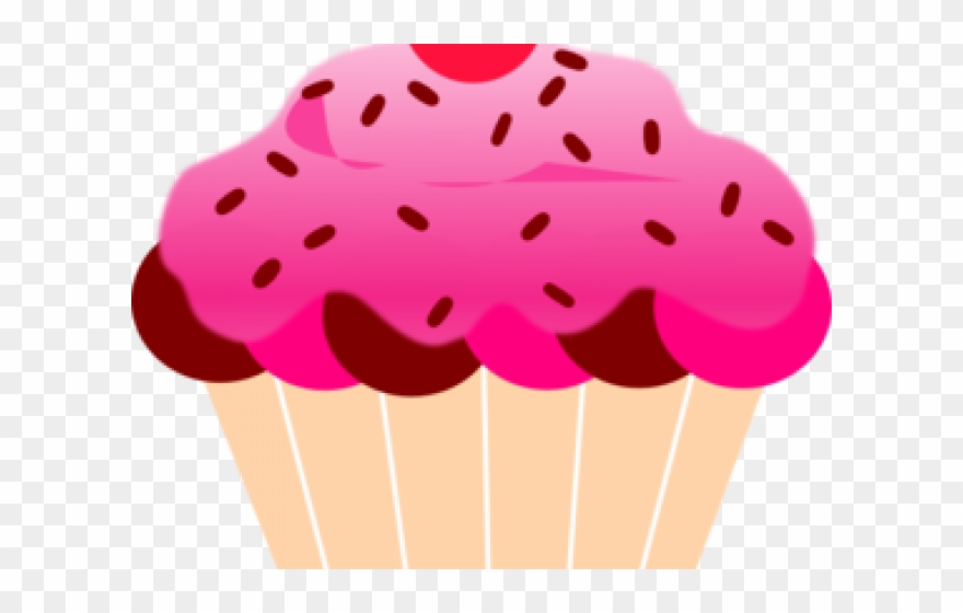 880x560 Cupcake Clipart Vector