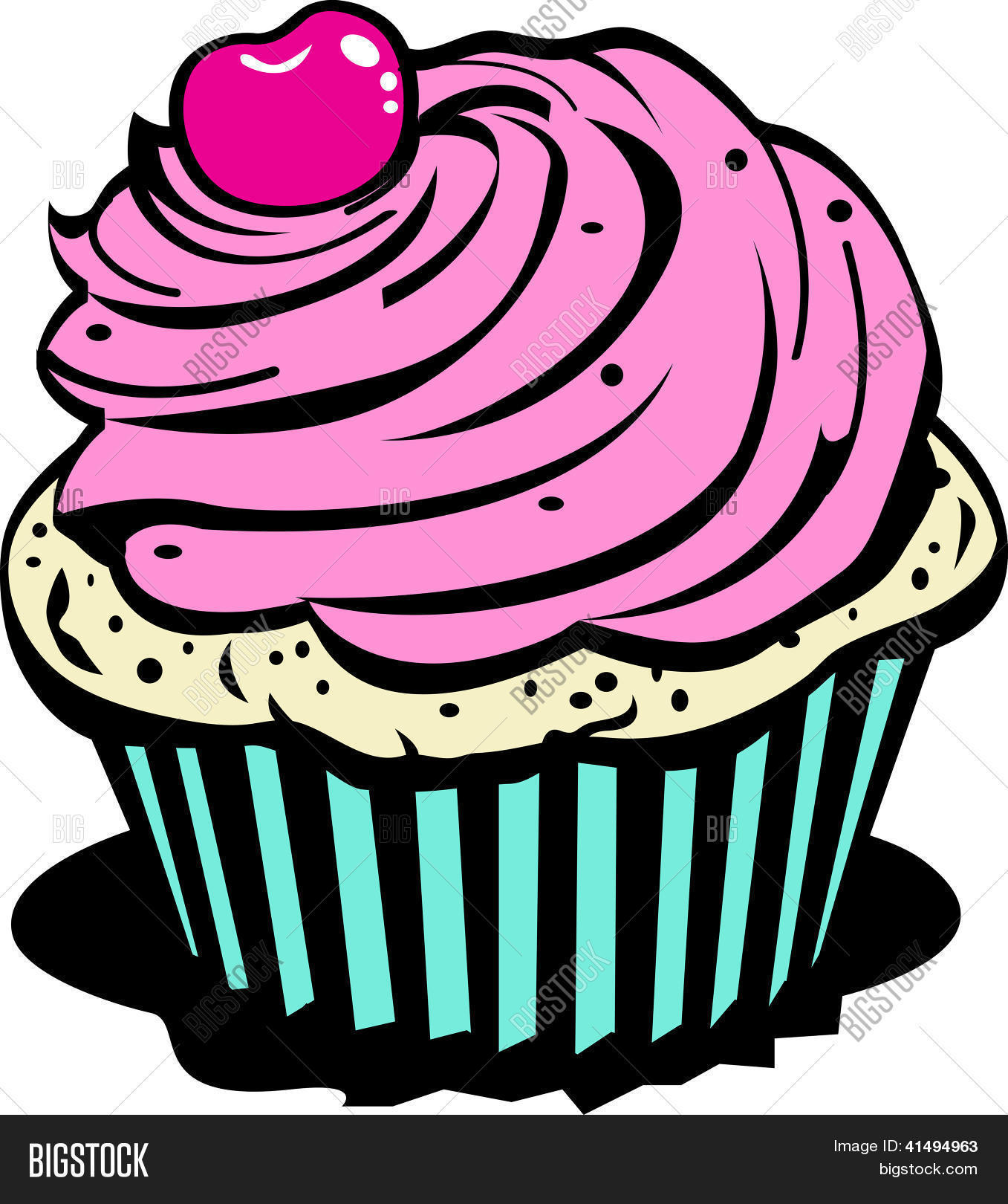 1357x1620 Cupcake Clipart Vector Clipart Station