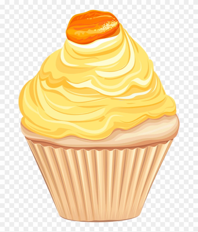 840x982 Vector Library Desserts Clipart Cupcake