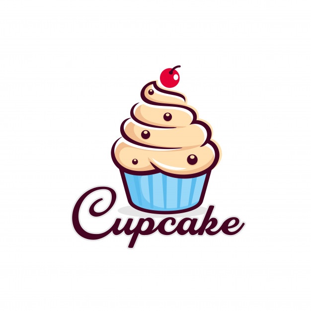 Cupcake Logo Template Vector Premium Download 626x626 Cupcake Logo Template Vector Premium Download