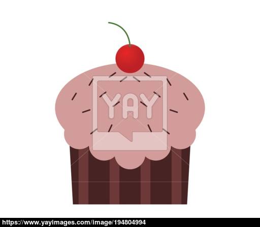Cupcake Icon Vector 512x448 Cupcake Icon Vector
