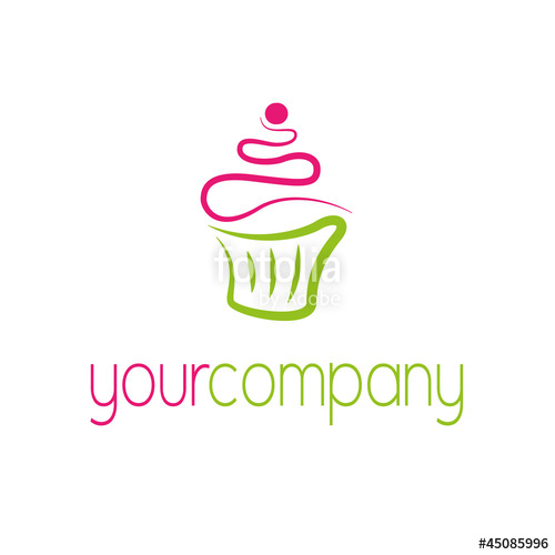 500x500 Logo Cupcake Stock Image And Royalty Free Vector On Fotolia