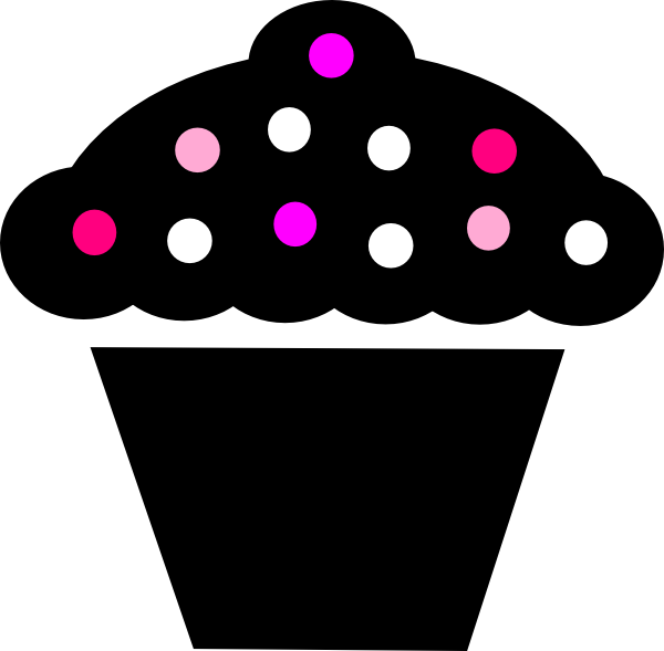 600x589 Cupcake Silhouette Vector Png Transparent Cartoon