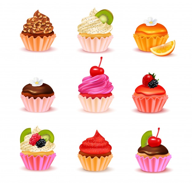 626x596 Cupcake Vectors, Photos And Free Download