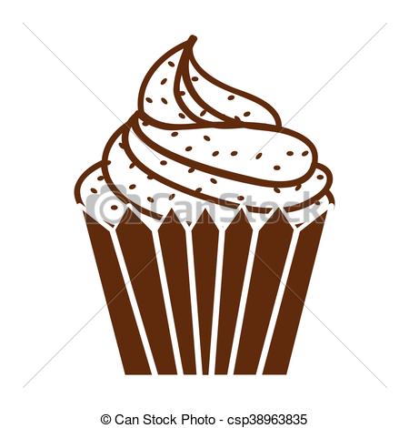 450x470 Collection Of 'cupcake Silhouette Clip Art' Download More Than