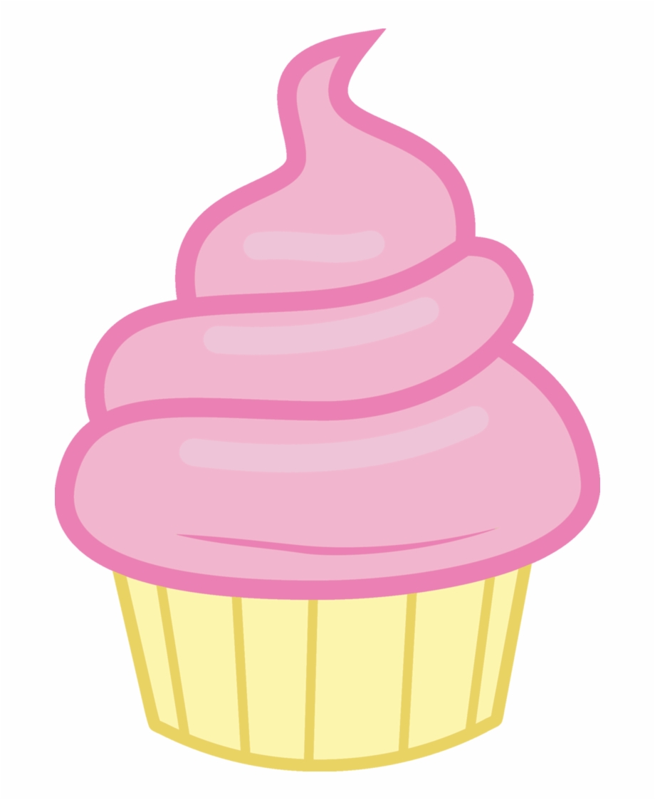 920x1123 Cupcake Vector Outline