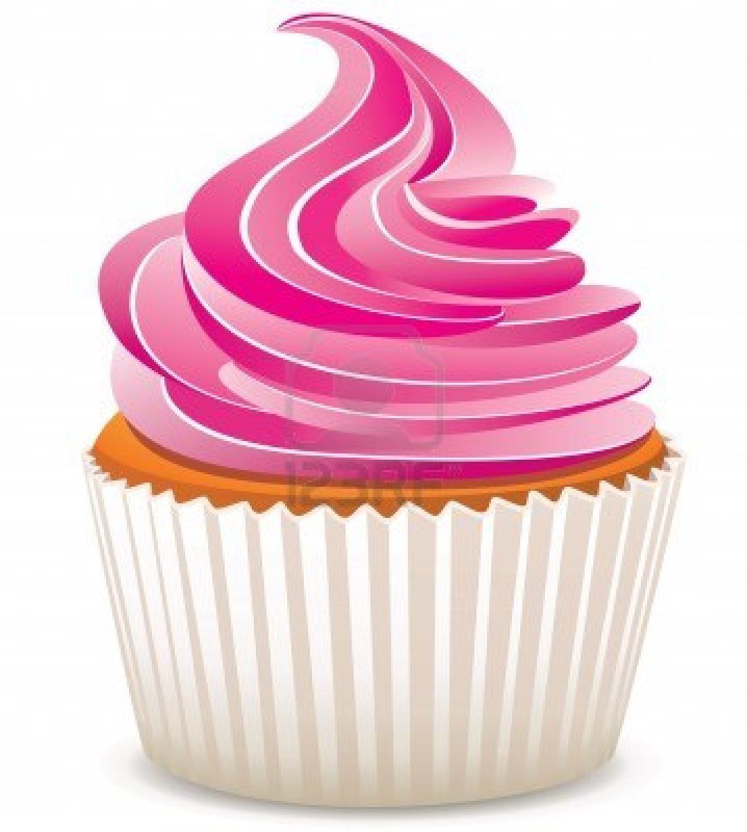 1077x1200 Stock Vector In Pink!!!!!! Cupcake Illustration, Cupcake