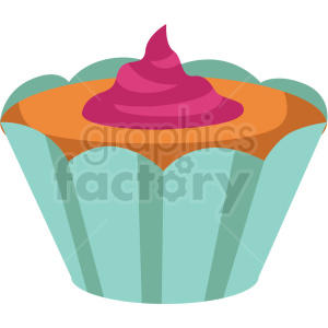 300x300 Cupcake Vector Flat Icon Clipart With No Background Clipart